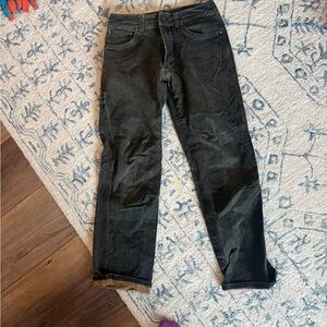 Kuhl Men's Washed Charcoal Canvas Straight-Leg Pants